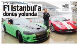 F1 İSTANBUL'A DÖNÜŞ YOLUNDA